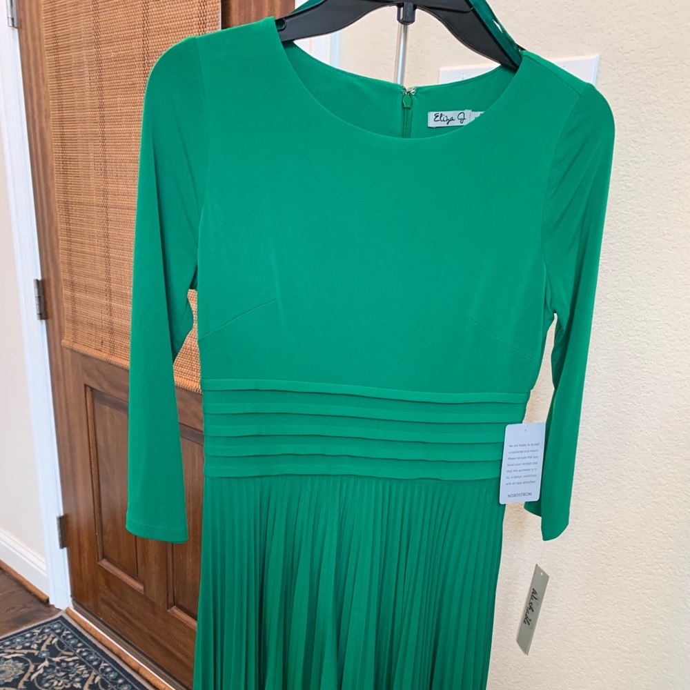 Eliza j midi dress